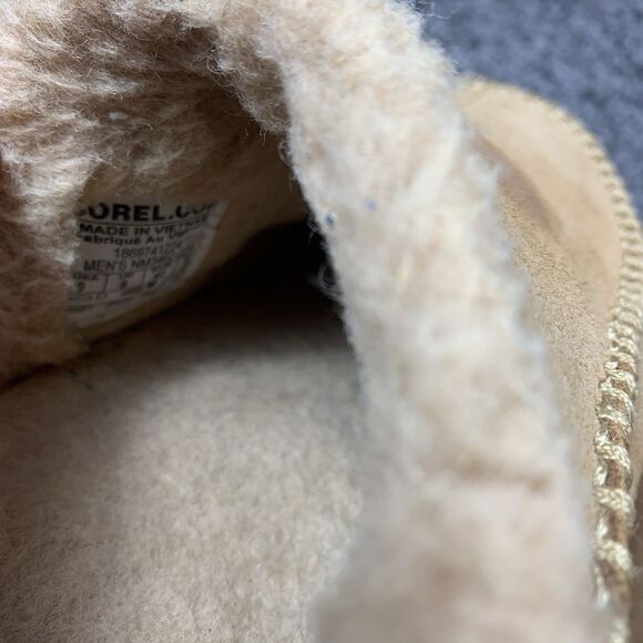 Sorel Men's Falcon Ridge Slipper Size 9 Brown House Shoes Slip On - Picture 8 of 8